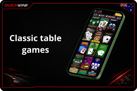 Classic table games QuickWin